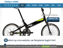 Tablet Screenshot of fietsenanne.be